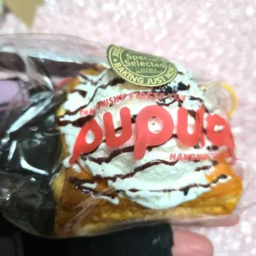 주물주물 순수 진흙 M 사이즈 아이스 토스트 타바스코 스퀴즈