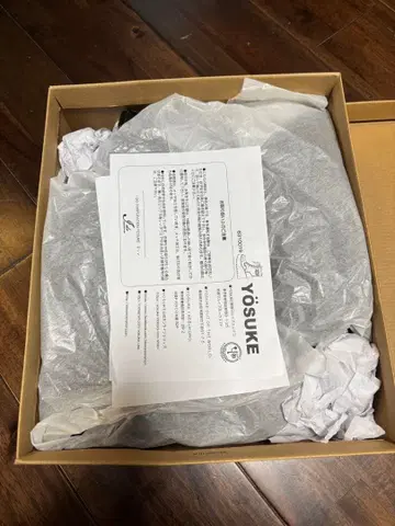 YOSUKE 블랙 웨지 부츠 미사용 새상품