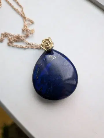 라피스 라줄리 목걸이 펜던트