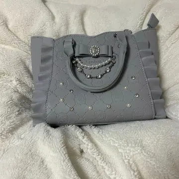 양산계 지뢰계 핸드백 스카이블루