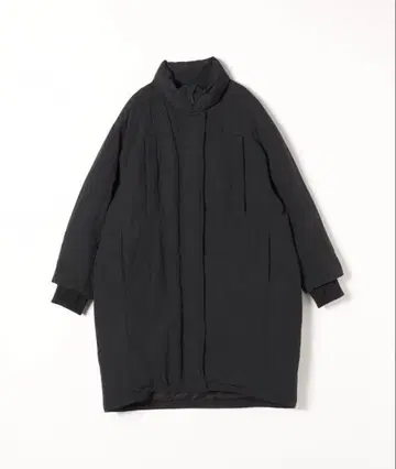 [ SHIPS any ] 나일론 스탠드 카라 몬스터 미디 다운