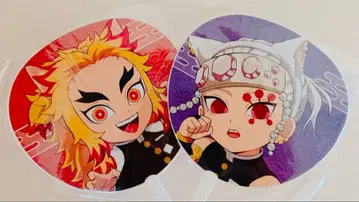 우즈이 텐겐 렌고쿠 쿄쥬로 난자타운 점보 부채 귀멸의 칼날