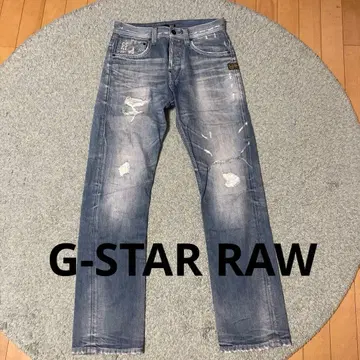 G-STAR GS RAW 3301 라이트 블루 데님 지스타로우