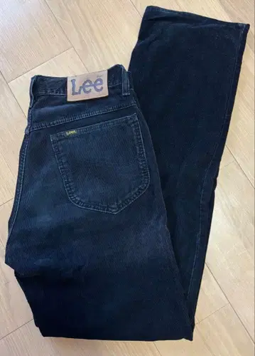 Lee 웨스터너 코듀로이 팬츠 (블랙)