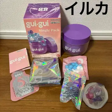 구이구이 슬라임 04 스플래쉬 돌고래 클리어 퍼플 guigui 슬라임