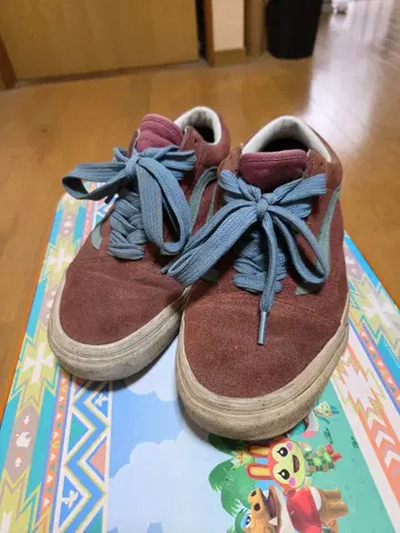 Vans 적갈색 스웨이드 스니커즈