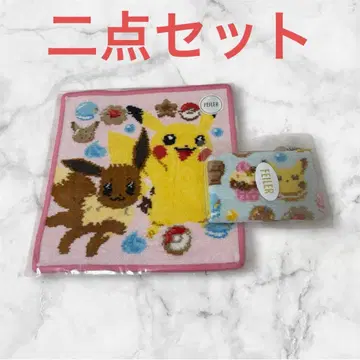 [ 미사용 새상품 ] 페이 포켓몬 L자 파우치 손수건