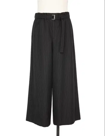 sacai 24aw Chalk Stripe Pants 와이드 팬츠