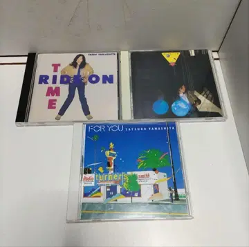 야마시타 타츠로 / 라이드 온 타임 외 3장 세트