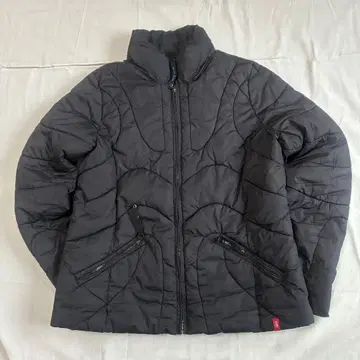 edc by esprit 퀼팅 패딩 자켓 블랙 y2k L