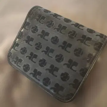 쿠레쥬 블랙 접이식 지갑