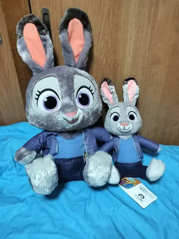 택 포함 주토피아2 주디 봉제 인형