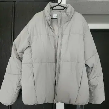 [ 새상품급 ] JUNRED 스트레치 파이버 루즈 다운 자켓 M