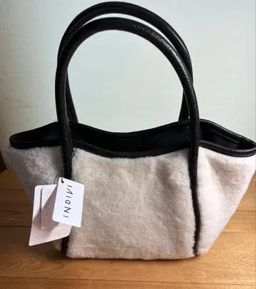 INDIVI 인조 모피 토트백