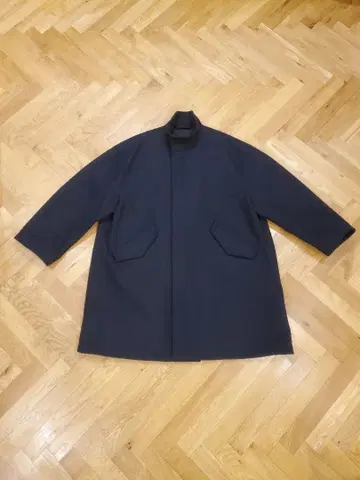 네이비 코트 스탠드 카라 spick & span