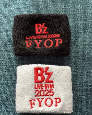 B'z FYOP 가챠 리스트 밴드 화이트 블랙 세트