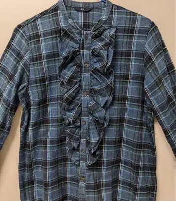 45rpm 45R 플란넬 블라우스