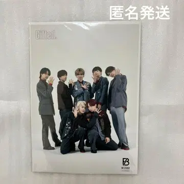 BE:FIRST 비주얼 시트 Gifted. 혜택 비퍼스트