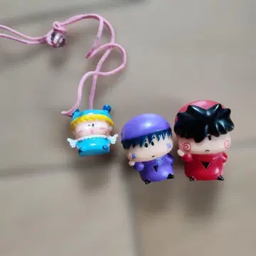 모루모루와 퐁! 소프트 비닐 손가락 인형 2개와 액세서리 헤이세이 레트로