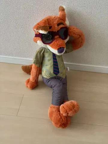 주토피아 닉 와일드 초초BIG 봉제 인형