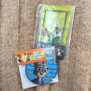 주토피아2 제일복권 캔 거울 멀티 케이스