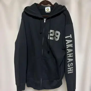 한신 타이거즈 타카하시 하루토 지퍼 후드티