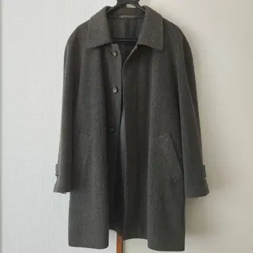 [ 캐시미어 100% ] 체스터 코트 그레이 래글런 슬리브 S