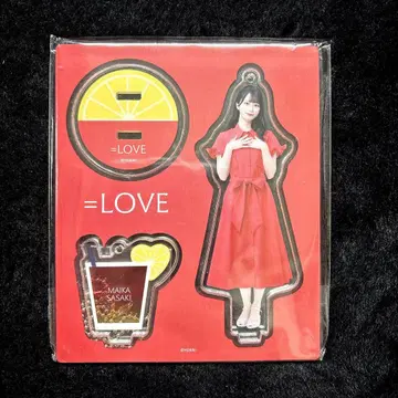 =Love 이코러브 사사키 마이카 바다와 레몬티 의상 아크릴 스탠드
