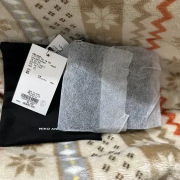 nico and 카우 가죽 지퍼 지갑