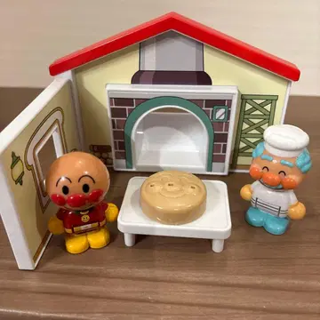 호빵맨 호빵맨 첫 하우스 인형 세트 빵 공장
