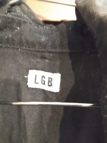 르그랑블루 LGB 블랙 유틸리티 포켓 긴팔 셔츠 USED 가공
