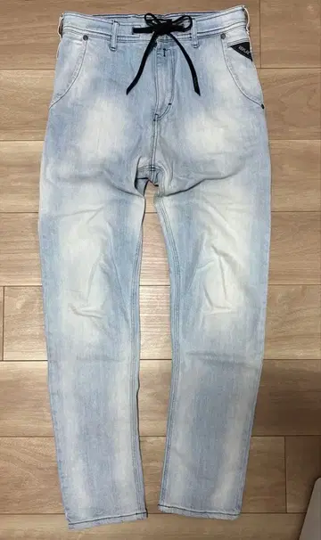 REPLAY 이지 크롭 데님 W28 RAFDAL 라이트 블루