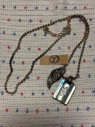 THE ALFEE 윙 참 포함 목걸이 2003J