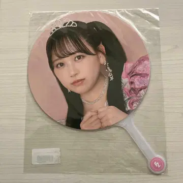 마츠모토 카렌 부채 핑크