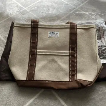 ORCIVAL 베이지 토트백