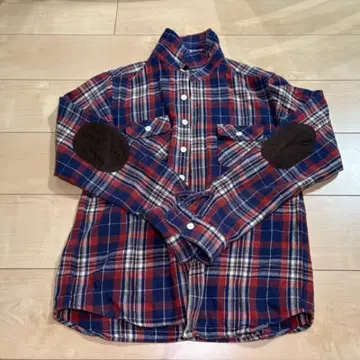 [ 새상품급 ] BEAMS HEART 체크 무늬 셔츠 XL