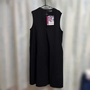 HK WORKS LONDON 슬리브리스 원피스 블랙 시마무라