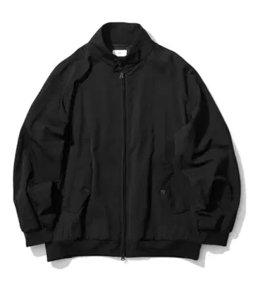 ATON HIGH TWIST NYLON HARRINGTON JACKET
