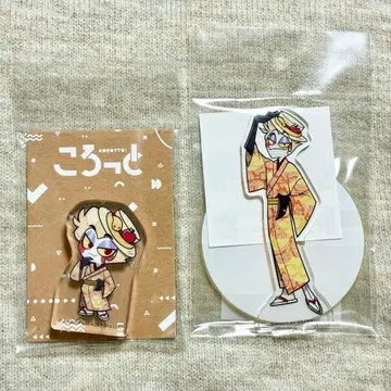 해즈빈 호텔 루시퍼 아크릴 스탠드 기모노 애니메이트 기모노