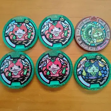 요괴워치 이치고냥 포도냥 키위냥 요괴메달