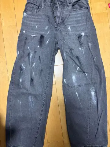 GU 배럴 레그 청바지 29사이즈