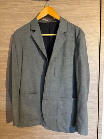 MARGARET HOWELL 그레이 테일러드 자켓과 팬츠 세트