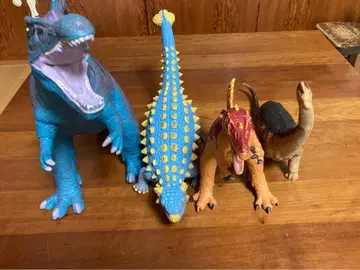 공룡 피규어 세트 대중소 4체