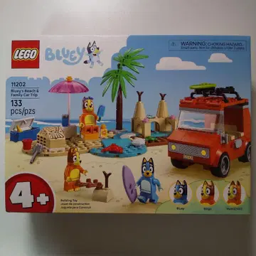 LEGO Bluey's Beach Family Car Trip 11202