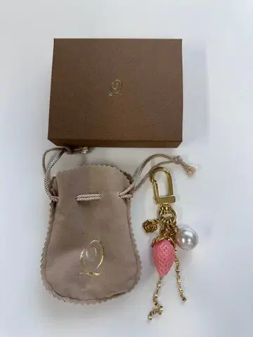 A-pot 딸기 모티브 키링