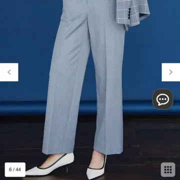 23구 S TR 스트레치 개버딘 와이드 팬츠 28 그레이