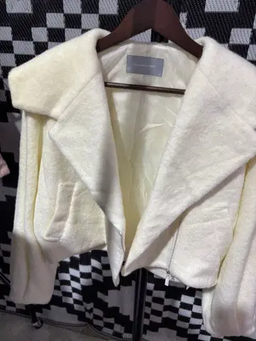 [ 새상품 ] 질스튜어트 빅칼라 숏 블루종 M size