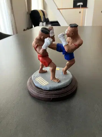 무에타이 피규어 석고제