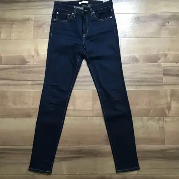 마우지 WF 리버스 스키니 데님 25인치 다크 네이비