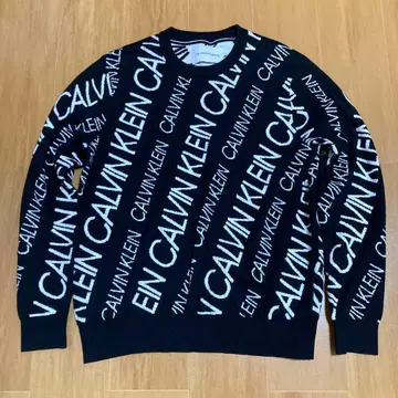 캘빈클라인 진 총무늬 니트(XL)